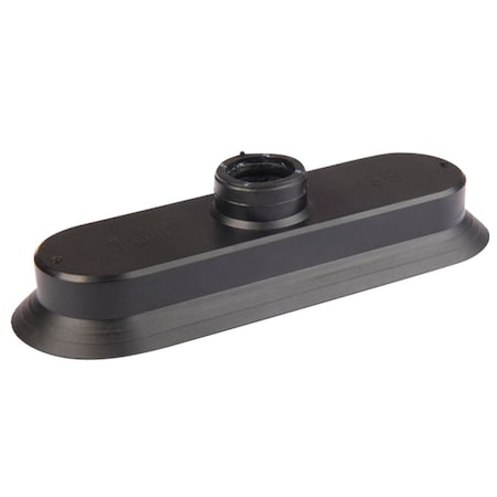 Fipa Oval vacuum cup 100x35 mm, NBR black 132.100x35.26.1